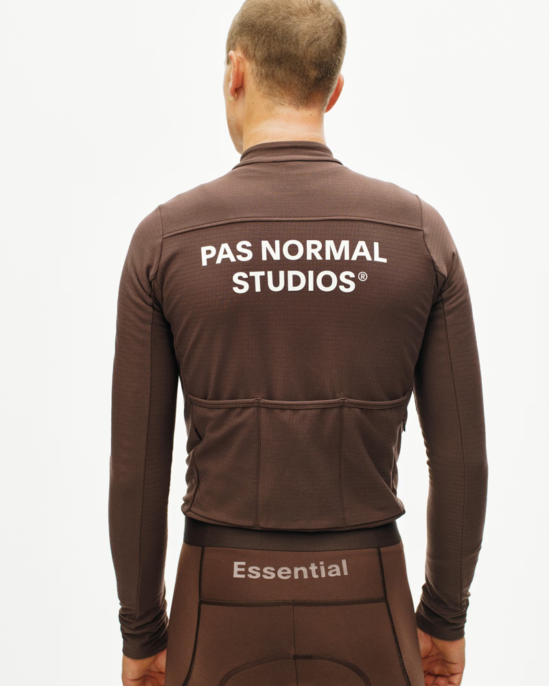 Pas Normal Studios Essential Long Sleeve Jersey in Light Brown-5