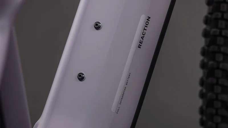 Cube Reaction Hybrid Performance 600Wh Electric Mountain Bike in Plumgrey-5