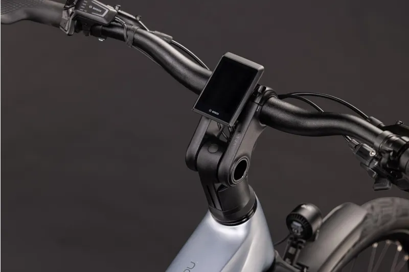 Cube Kathmandu Hybrid EXC 800Wh Electric Hybrid Bike in Slategrey and Chrome-6