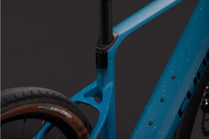 Cube Nuroad Hybrid C:62 EXC 400Wh Electric Gravel Bike in Tropicalteal and Black-8