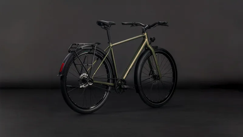 Cube Editor One FE Hybrid Bike in Reedgreen and Black-6
