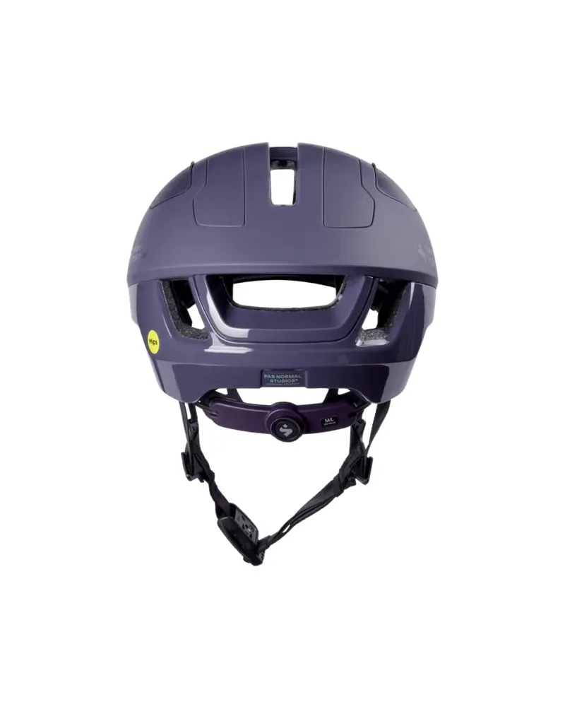 Pas Normal Studios Falconer Aero2Vi MIPS Cycling Helmet in Iron Grey-2
