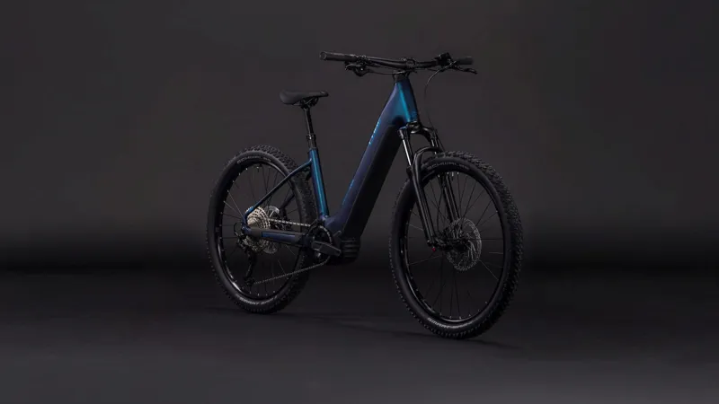 Cube Reaction Hybrid Pro EE 800Wh Electric Mountain Bike in Nebular and Dazzle-6