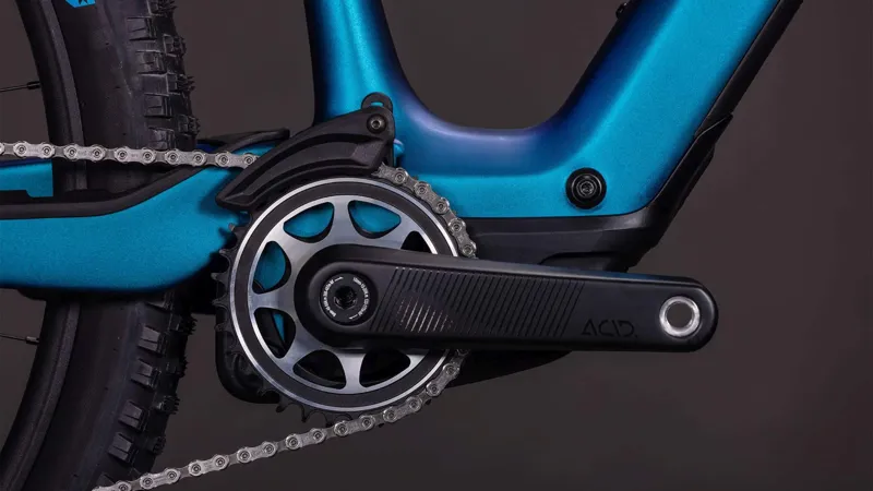 Cube AMS Hybrid ONE44 C:68X SLX 400Wh Full Suspension Mountain Bike in Nebula and Black-6