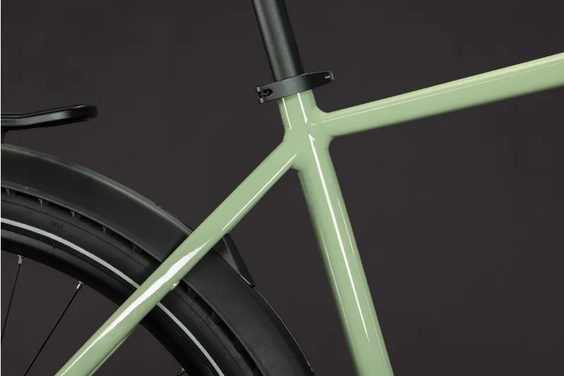 Cube Nature ONE FE Hyrbid Bike in Almondgreen and Green-4