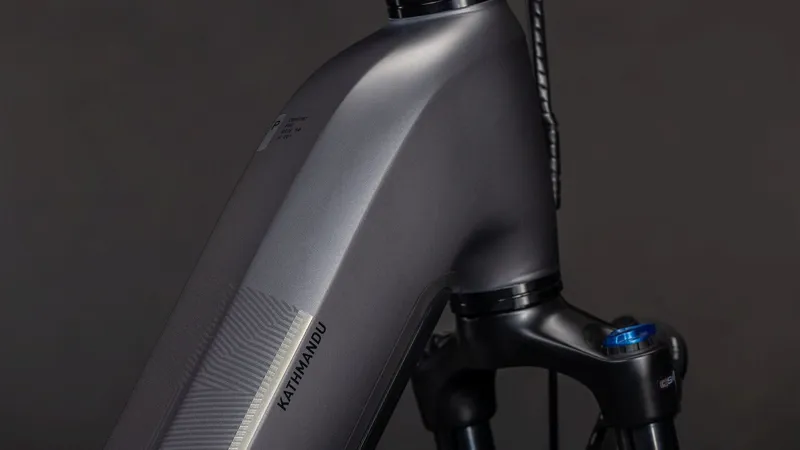 Cube Kathmandu Hybrid Comfort Pro EE 800Wh Electric Hybrid Bike in Slabgrey and Black-6