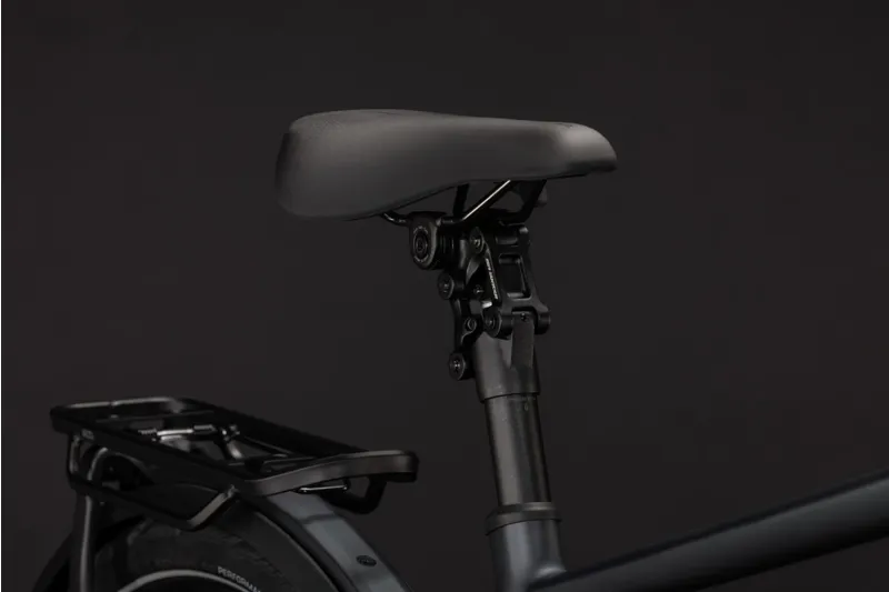 Cube Kathmandu Hybrid Deluxe EXC 800Wh Electric Hybrid Bike in Stealthgrey and Grey-5