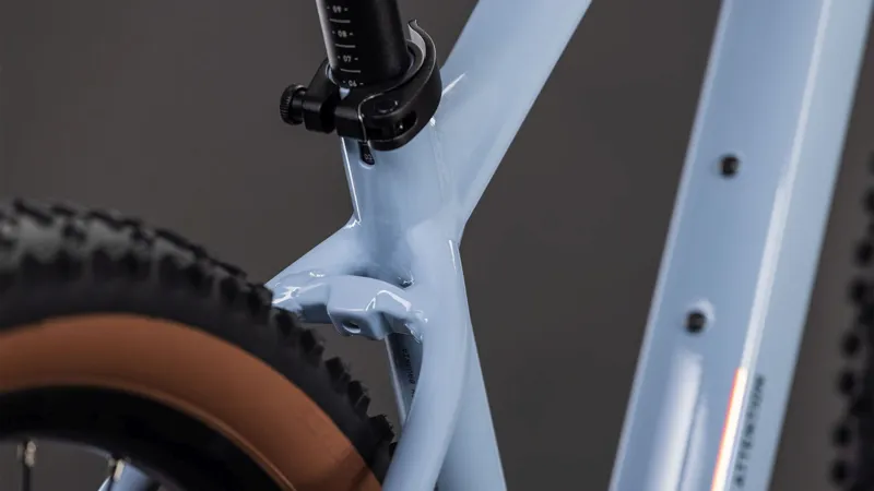 Cube Attention Pro Mountain Bike in Iceblue and Prism-5