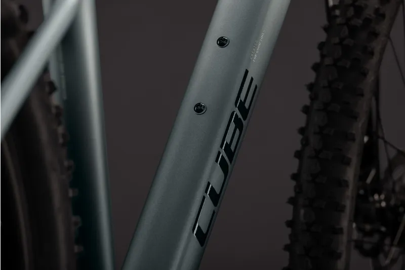 Cube Aim Pro Mountain Bike in Grey and Black-5