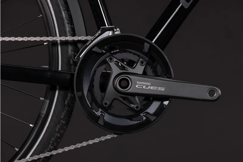 Cube Kathmandu EXC Hybrid Bike in Darkcosmos and Reflex-4