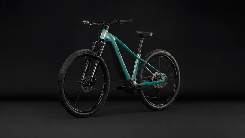 Cube Reaction Hybrid Performance 720Wh Electric Hybrid Bike in Maldivian and Black-10