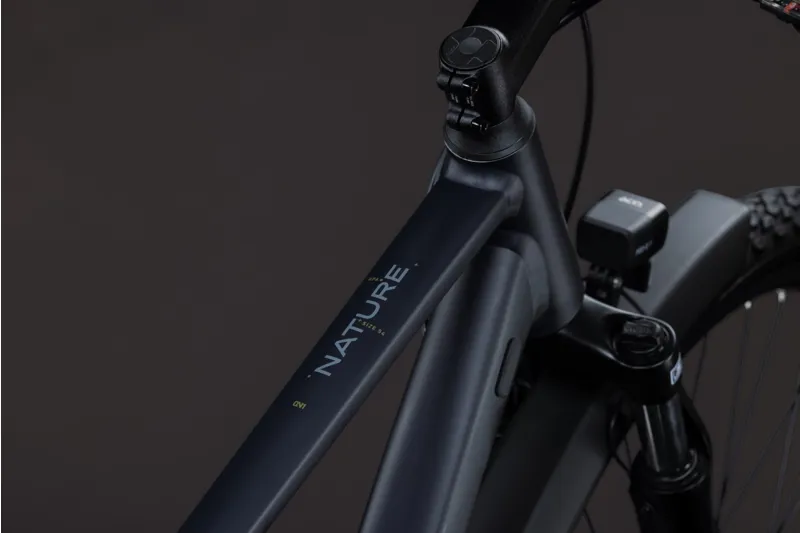 Cube Nature ONE FE Hybrid Bike in Ink and Grey-5
