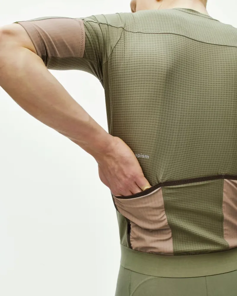 Pas Normal Studios Escapism Jersey in Light Olive-8