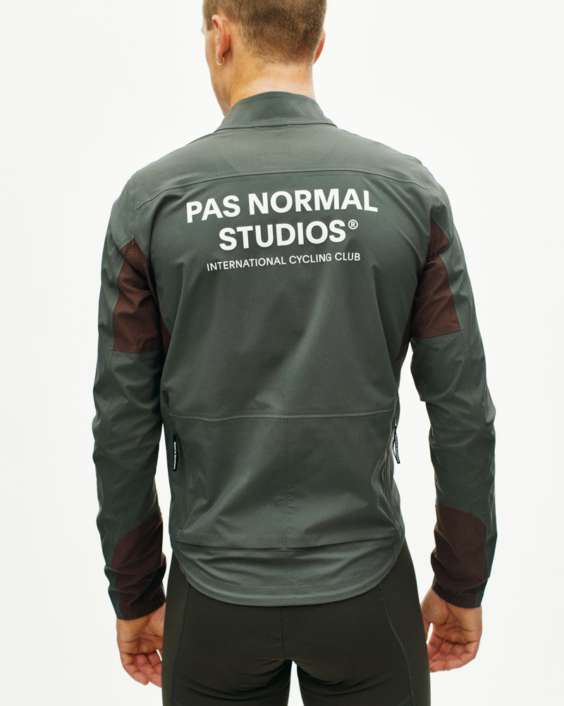 Pas Normal Studios Men's Mechanism Shell Jacket in Dark Grey-6