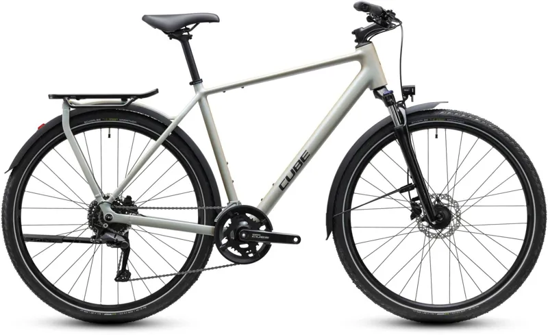 Cube Kathmandu ONE Hybrid Bike in Glintsand and Black