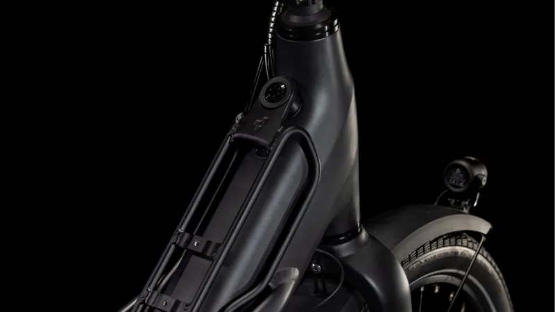 Cube Longtail Hybrid Family 725Wh Electric Cargo Bike in Grey and Reflex-6