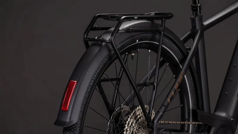 Cube Nuride Hybrid SLX 800Wh Electric Hybrid Bike in Black and Gold-5