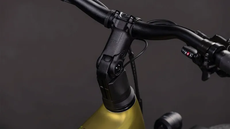 Cube Touring Hybrid Pro 800Wh Electric Hybrid Bike in Goldenlime and Black-6