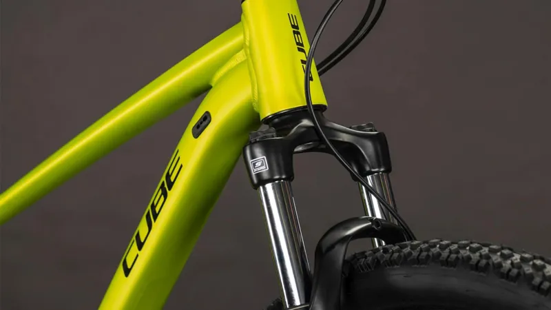 Cube Aim Pro Mountain Bike in Lizard and Black-5