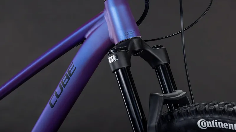 Cube Reaction TM Pro Mountain Bike in Blueviolet and Black-6