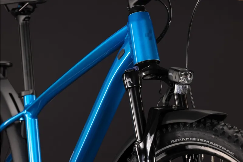 Cube Aim Pro FE Hardtail Mountain Bike in Topasblue and Blue-5