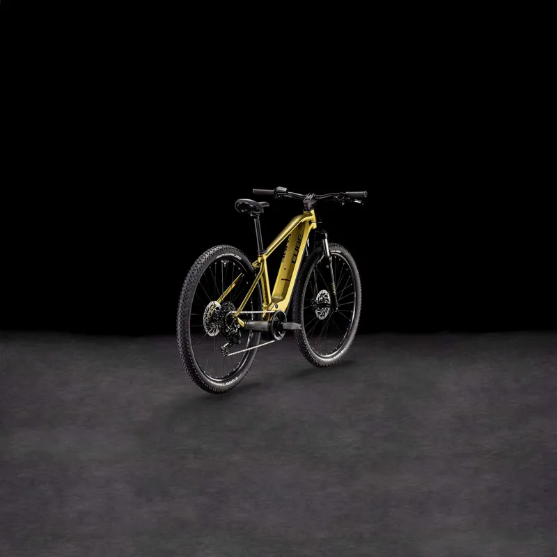 Cube Reaction Hybrid Performance 625Wh Electrtic Mountain Bike in Goldlime and Black-6