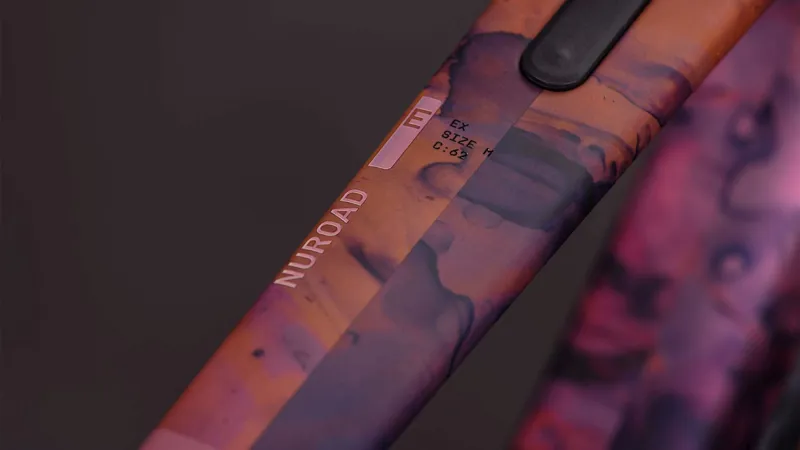 Cube Nuroad C:62 EX Gravel Bike in Shiftblush and Art-5