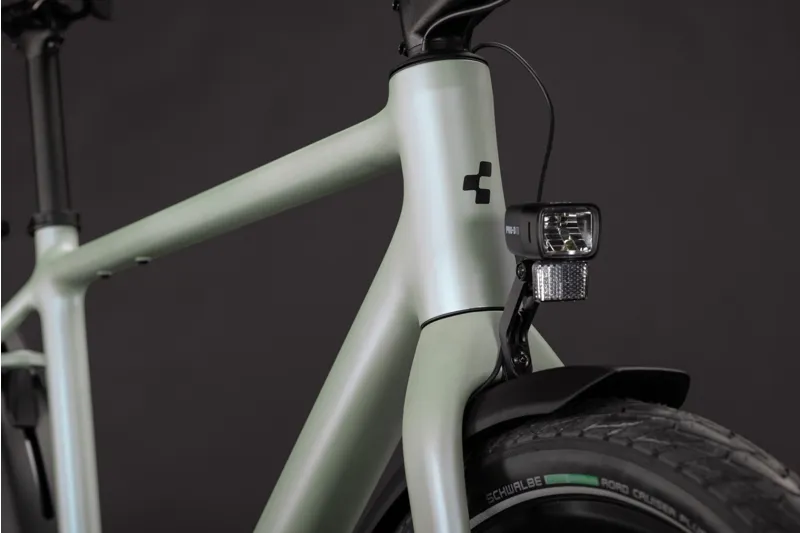 Cube Editor ONE FE Hybrid Bike in Glintsand and Black-4