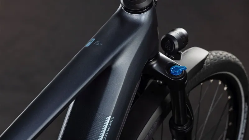 Cube Kathmandu Hybrid One 800Wh Electric Hybrid Bike in Metallicgrey and Grey-5