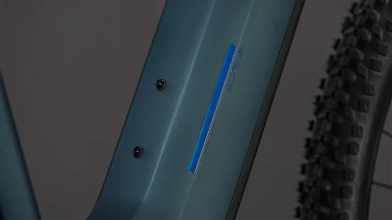 Cube Reaction Hybrid One EE 600Wh Electric Mountain Bike in Royalgreen and Prism-5