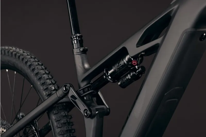 Cube Stereo Hybrid ONE77 HPC SLX 800Wh Electric Full Suspension Mountain Bike in Blackline-5