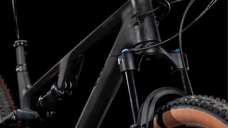 Cube AMS ZERO99 C:68X Race 29 Full Suspension Mountain Bike in Blackline-3
