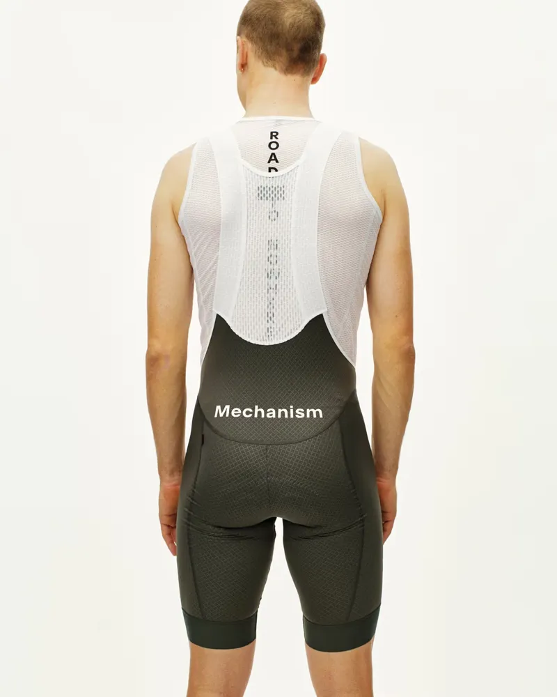 Pas Normal Studios Mechanism Bibs in Dark Grey-3