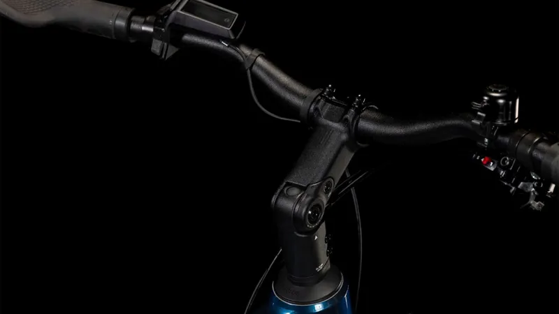 Cube Touring Hybrid One 500Wh Electric Hybrid Bike in Deepsea and Chrome-5