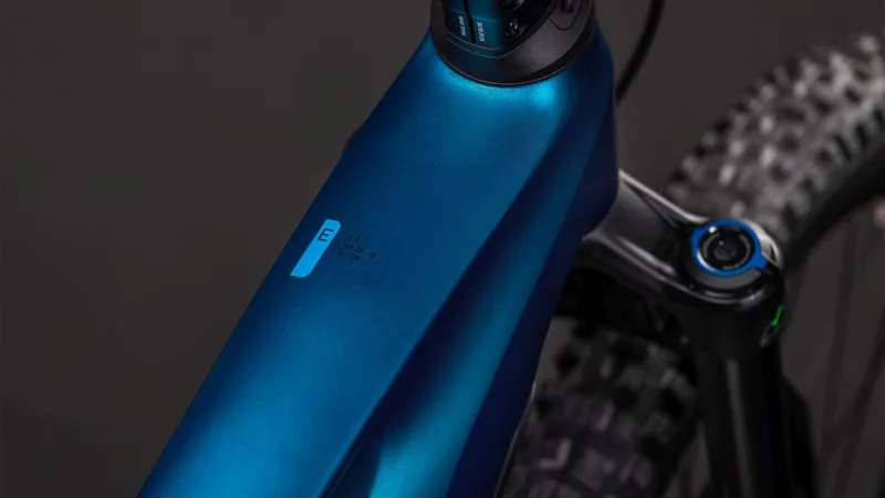 Cube Stereo Hybrid ONE44 EX 800Wh Electric Full Suspension Mountain Bike in Electricblue and Blue-6