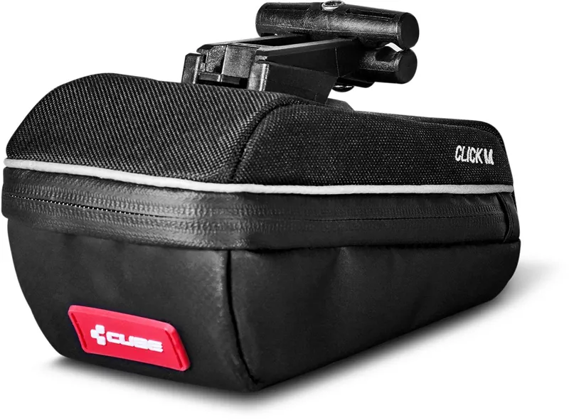 Cube Saddle Bag Click M in Black - 0.9L