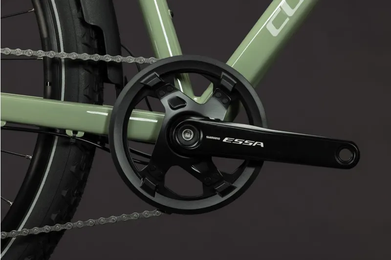 Cube Nature ONE FE Hyrbid Bike in Almondgreen and Green-5