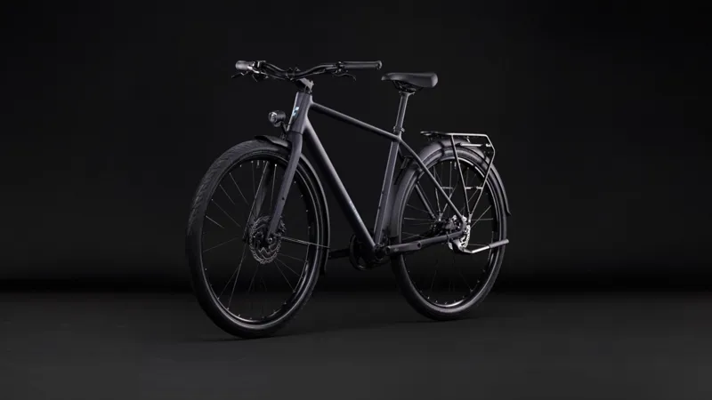 Cube Editor Pro FE Hybrid Bike in Night and Chrome-8