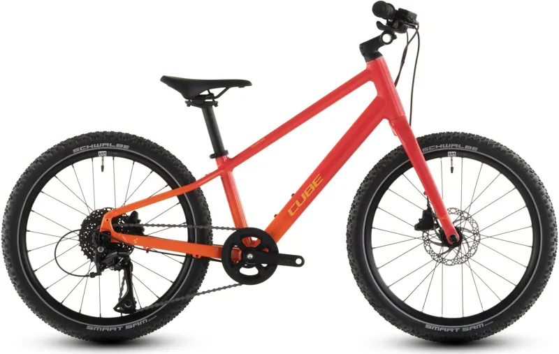 Cube Numove 200 Disc Kids Bike in Redrose and Peach