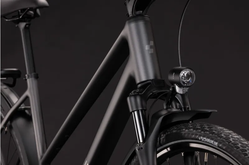 Cube Kathmandu Pro T Hybrid Bike in Slabgrey and Chrome-4