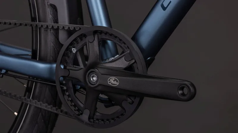 Cube Editor Pro FE Hybrid Bike in Mineralblue and Chrome 2026 T MINERALBLUE/CHROME-5