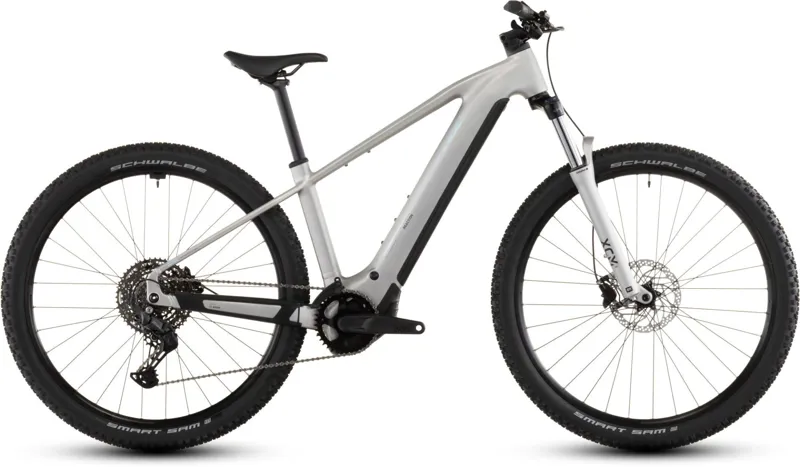 Cube Reaction Hybrid One 800Wh Electric Mountain Bike in Sleekgrey and Prism