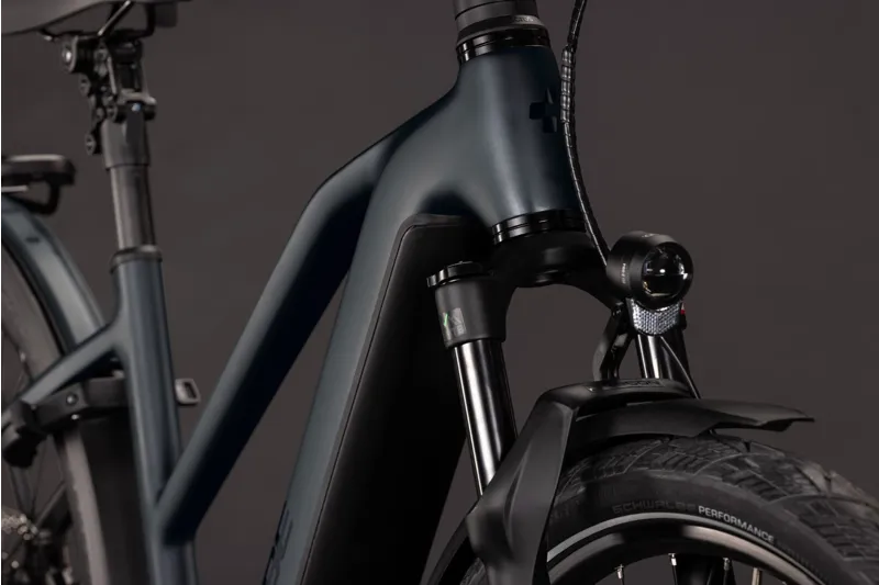 Cube Kathmandu Hybrid Pro T 800Wh Electric Hybrid Bike in Coal and Black-5