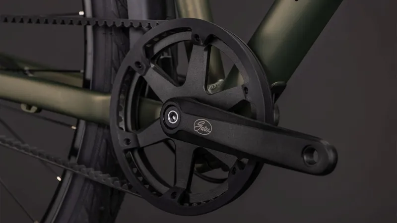 Cube Editor One FE T Hybrid Bike in Reedgreen and Black-5