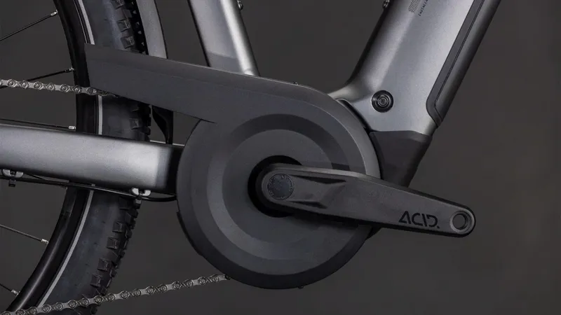 Cube Nuride Hybrid Performance 600Wh Electric Hybrid Bike in Slabgrey and Black-5