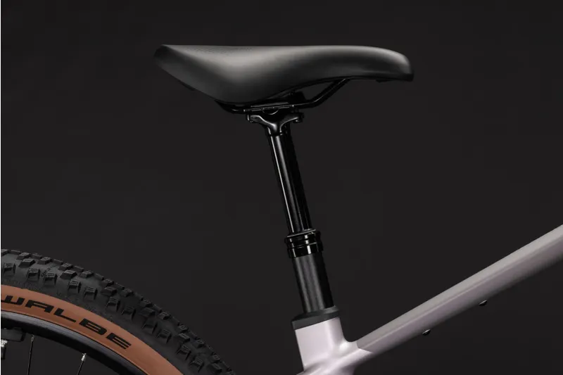 Cube Reaction Hybrid Pro 800Wh Electric Mountain Bike in Lilacbreeze and Prizm-6