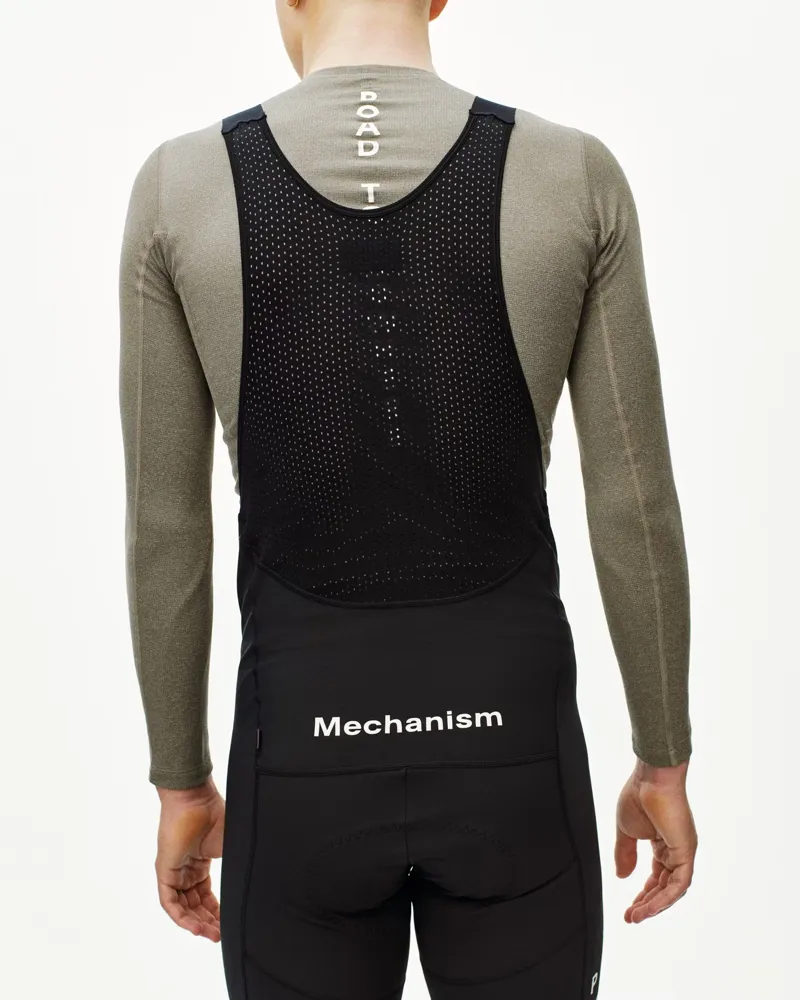 Pas Normal Studios Men's Mechanism Deep Winter Long Bibs in Black-5