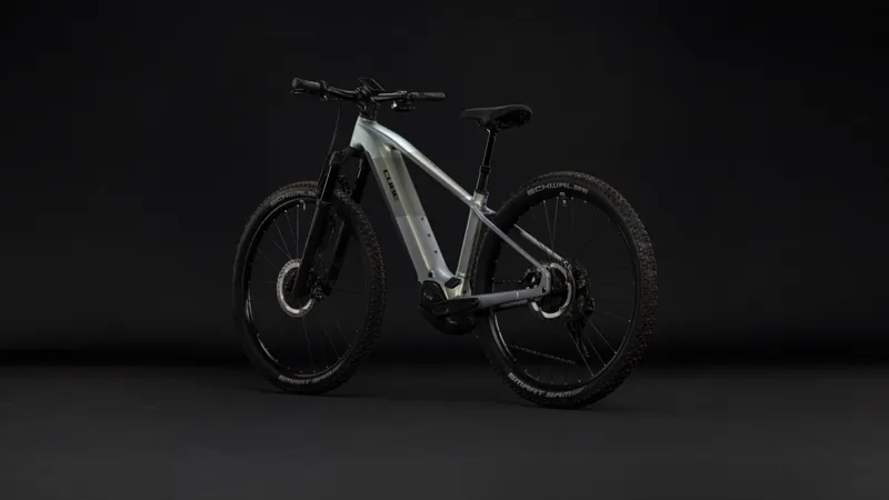 Cube Reaction Hybrid SLT 800Wh Electric Mountain Bike in Kolibri and Crisscross-8