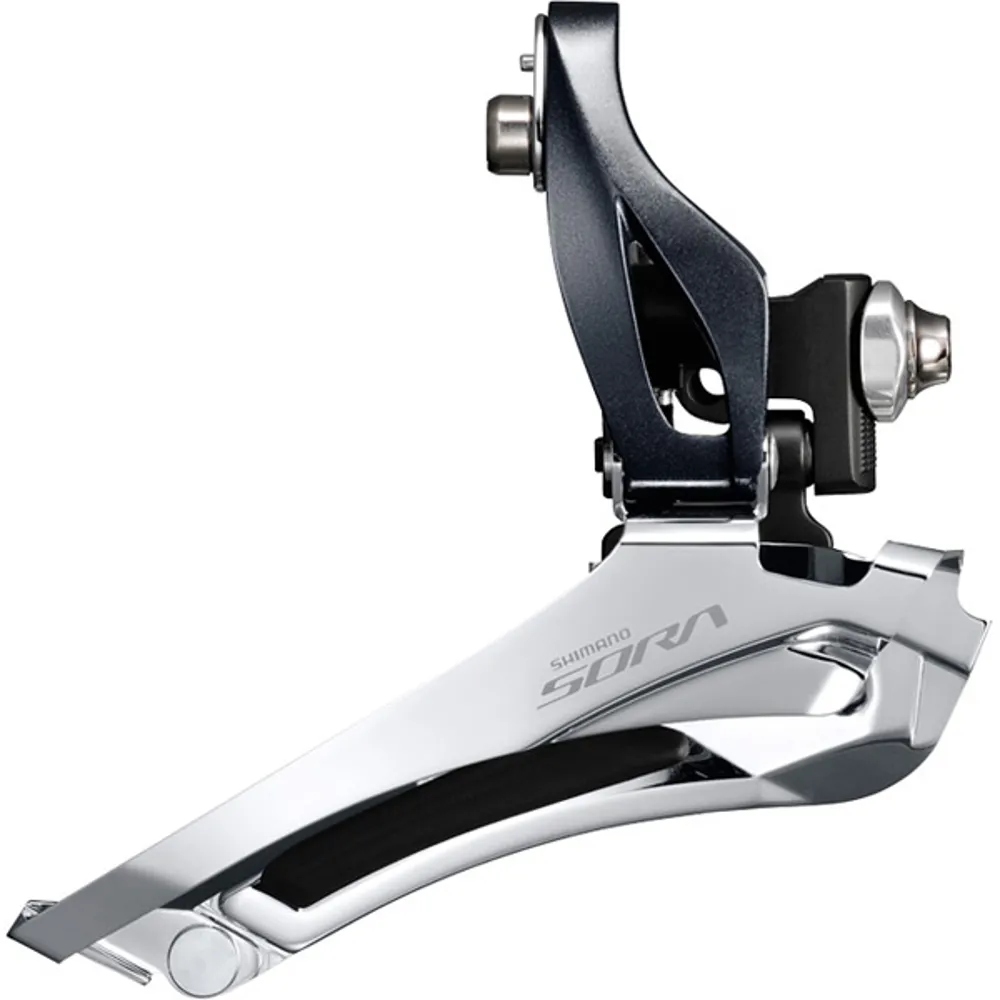 Team Cycles Shimano Sora FD-R3000 9 Speed Double Braze On Front Derailleur | Interest FREE Finance & Online Refund Policy.