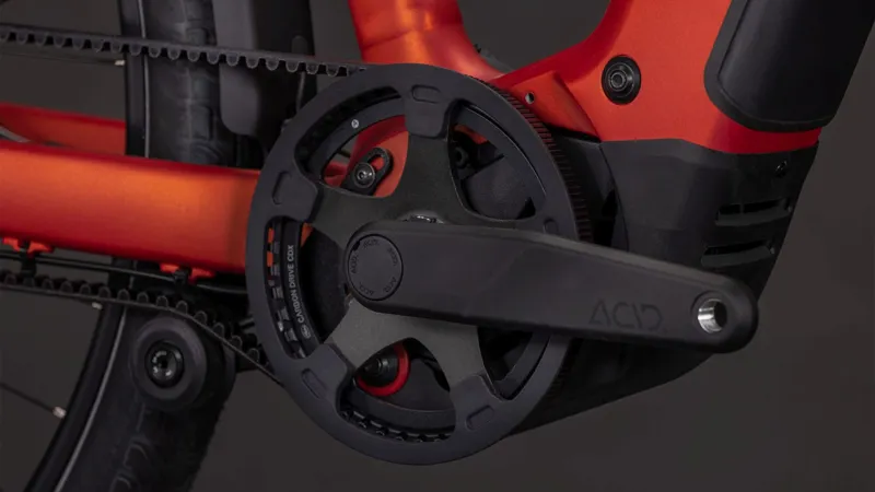 Cube Touring Hybrid Comfort SLX 800Wh Electric Hybrid Bike in Chilli and Chrome-5